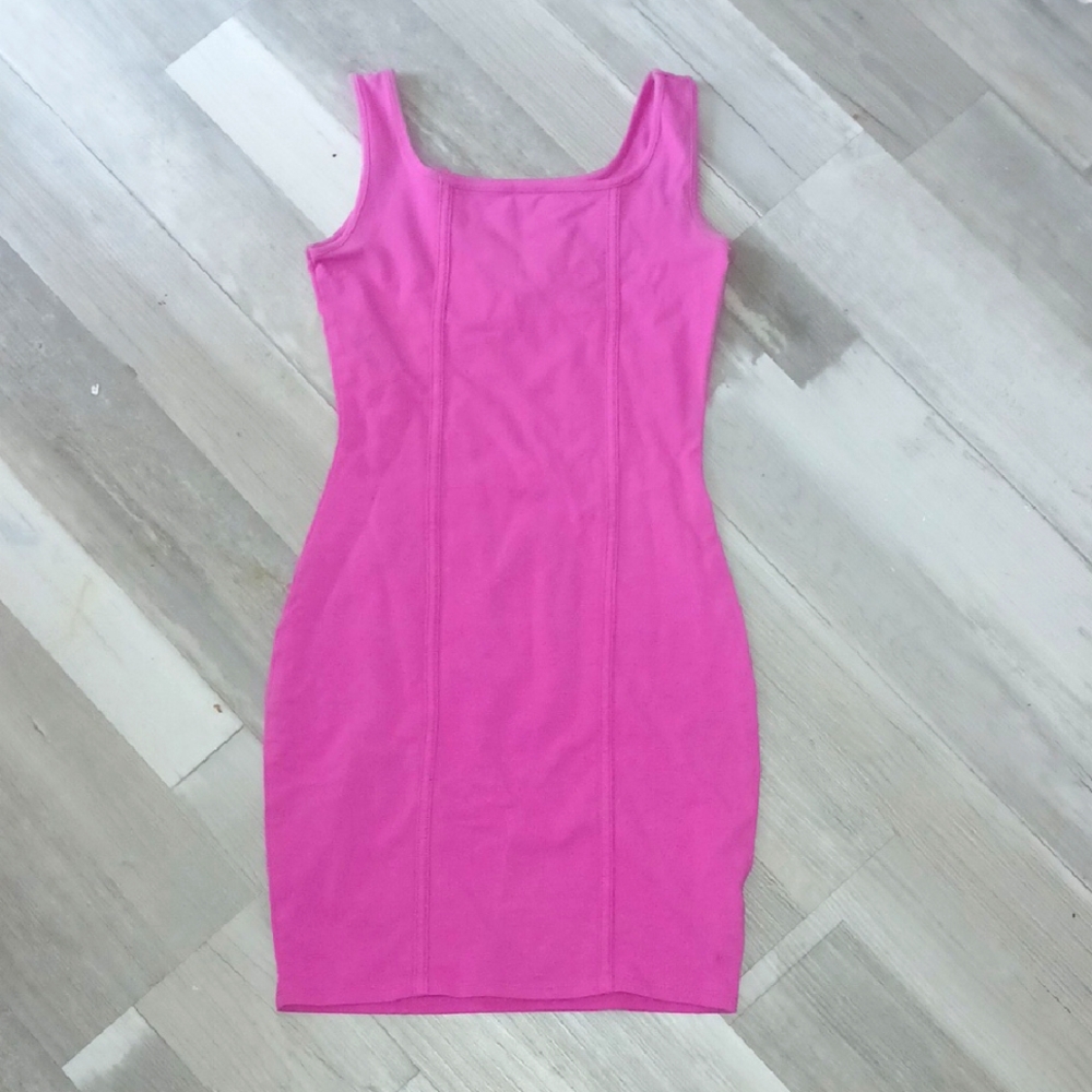Wild Fable Vibrant Pink Mini Dress